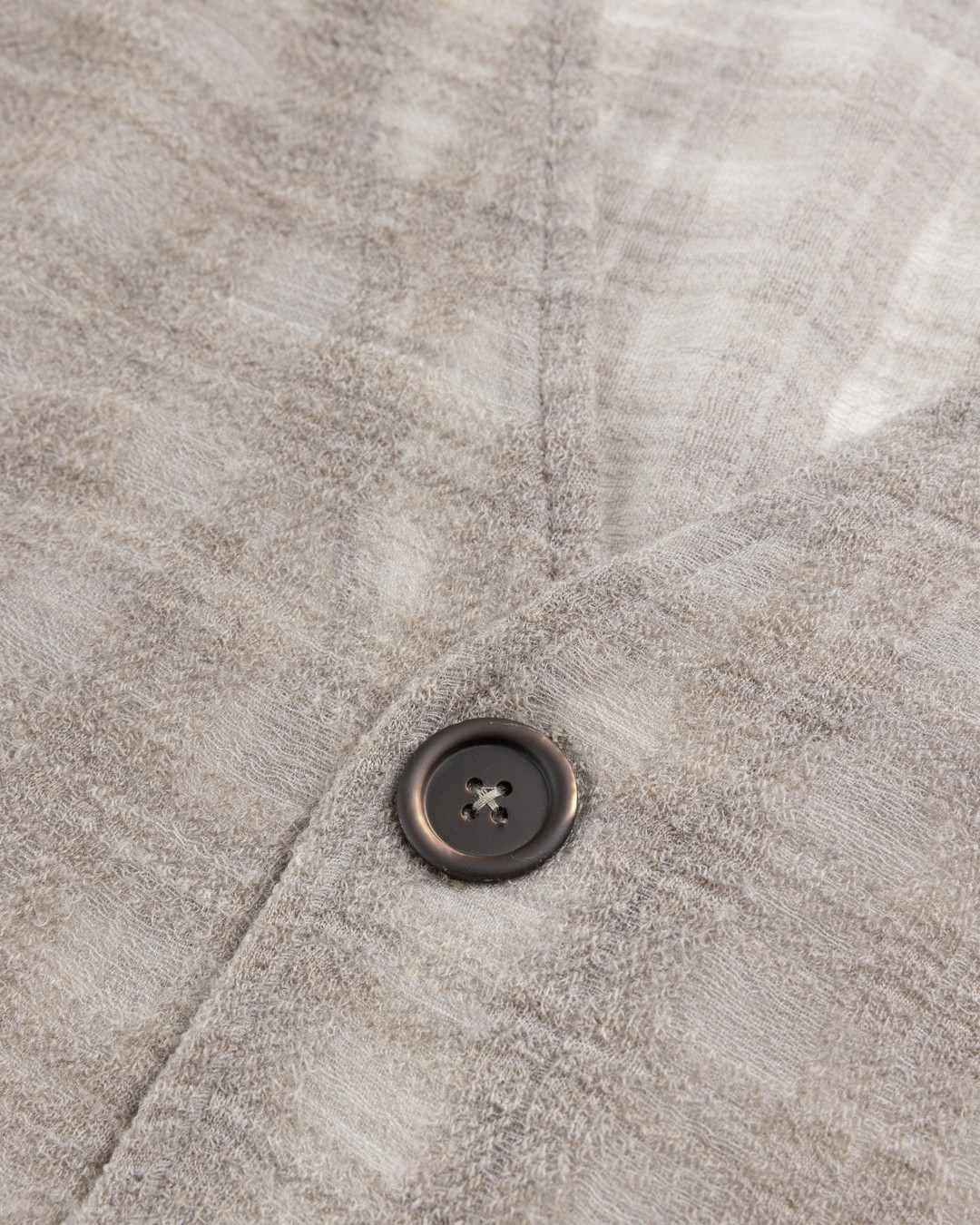 Our Legacy – Cardigan Grey Disintegration Check | Highsnobiety Shop